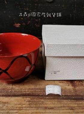 日本回流树脂大漆胎餐具日式搭配面碗家用漆器大漆茶饭碗汤碗进口