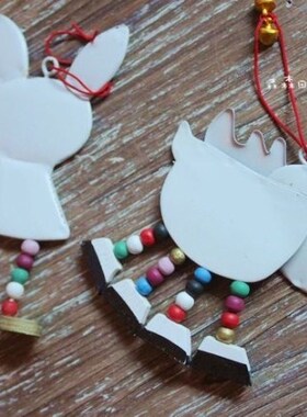 彩绘手工串珠美式乡村风家居装饰