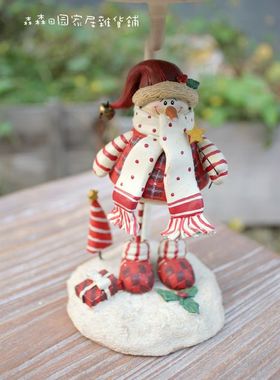 彩绘铁艺圣诞节儿童房家居装饰