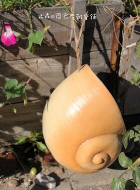 彩绘贝壳地中海风儿童房装饰摆件