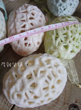 植绒美式复活节彩蛋家居装饰挂件