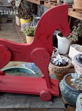 美式乡村田园风实木新房工艺品