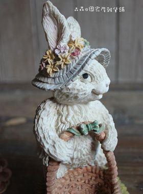 仿真复活节花篮户外儿童房装饰品