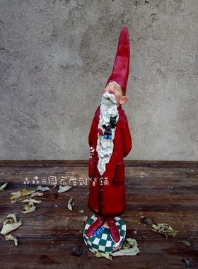 欧美实心圣诞老人儿童房家居装饰