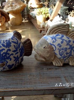 美式复古怀旧风动物烛台创意摆件