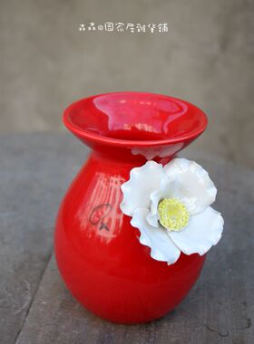 样品美式乡村风小花瓶家居装饰