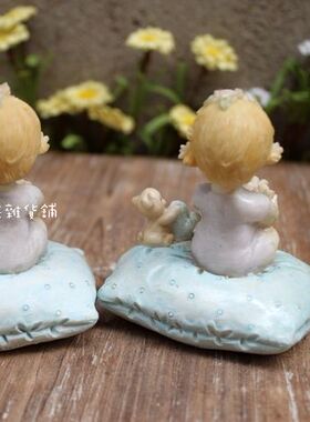 做旧美式乡村风儿童房古董娃娃