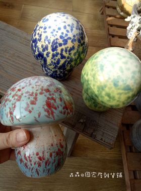 陶瓷金色万圣节小花园工艺摆设