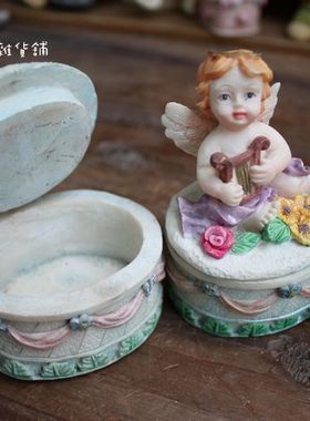 韩国公主可爱风珠宝盒古董娃娃