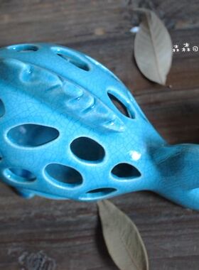 地中海风镂空烛台儿童房家居装饰