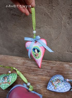 铁艺彩绘欧式风儿童房节日装饰品