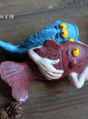 树脂情侣摆件新房工艺品结婚礼物