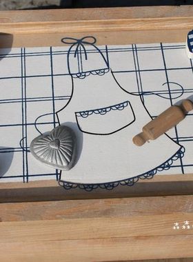 zakka木盒 外贸出口手工 时尚家居摆件 整理缝纫小物收纳盒摆件