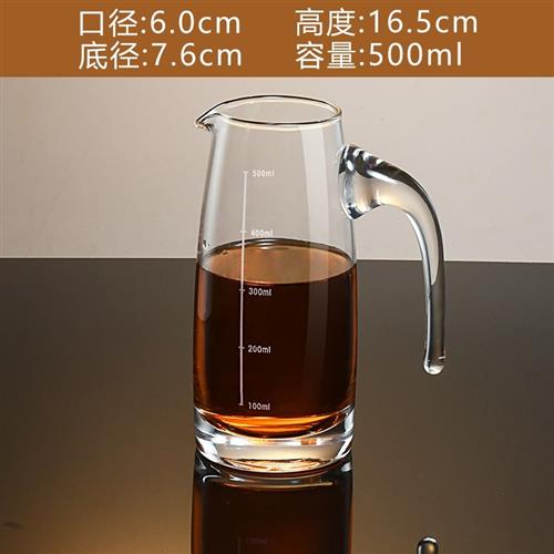 玻璃白酒杯小酒杯杯架白酒酒具套装分酒器玻璃套装酒杯酒壶竹木架 - 图2