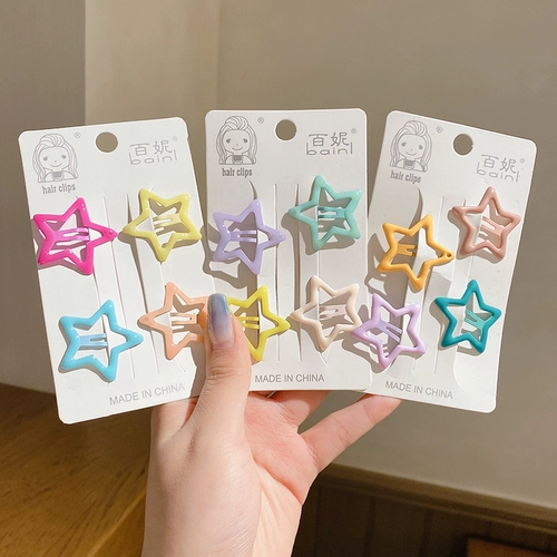 Детская милая маленькая челка, детские шпильки для волос, аксессуар для волос, заколка для волос