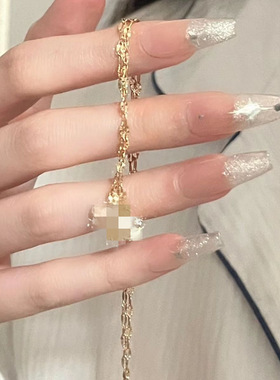 心之轨迹手链轻奢小众高级感甜美爱心项链套装闺蜜生日礼物送女友