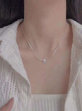 星星的约定流星项链女时尚轻奢小众高级设计感锁骨链2023年新款