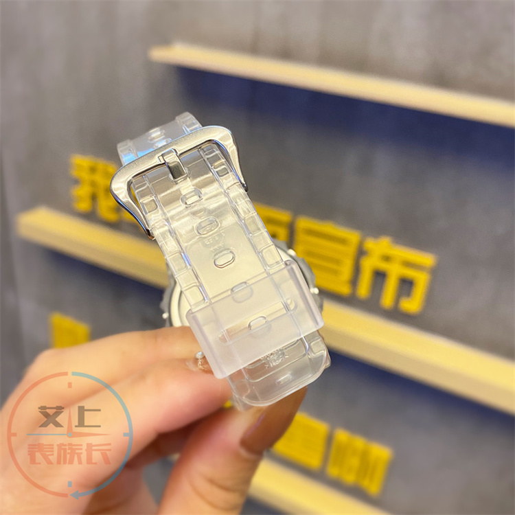 卡西欧G-SHOCK冰韧透明手表DW-5600SKE-7 GA-2100SKE-7A 700SKE - 图3