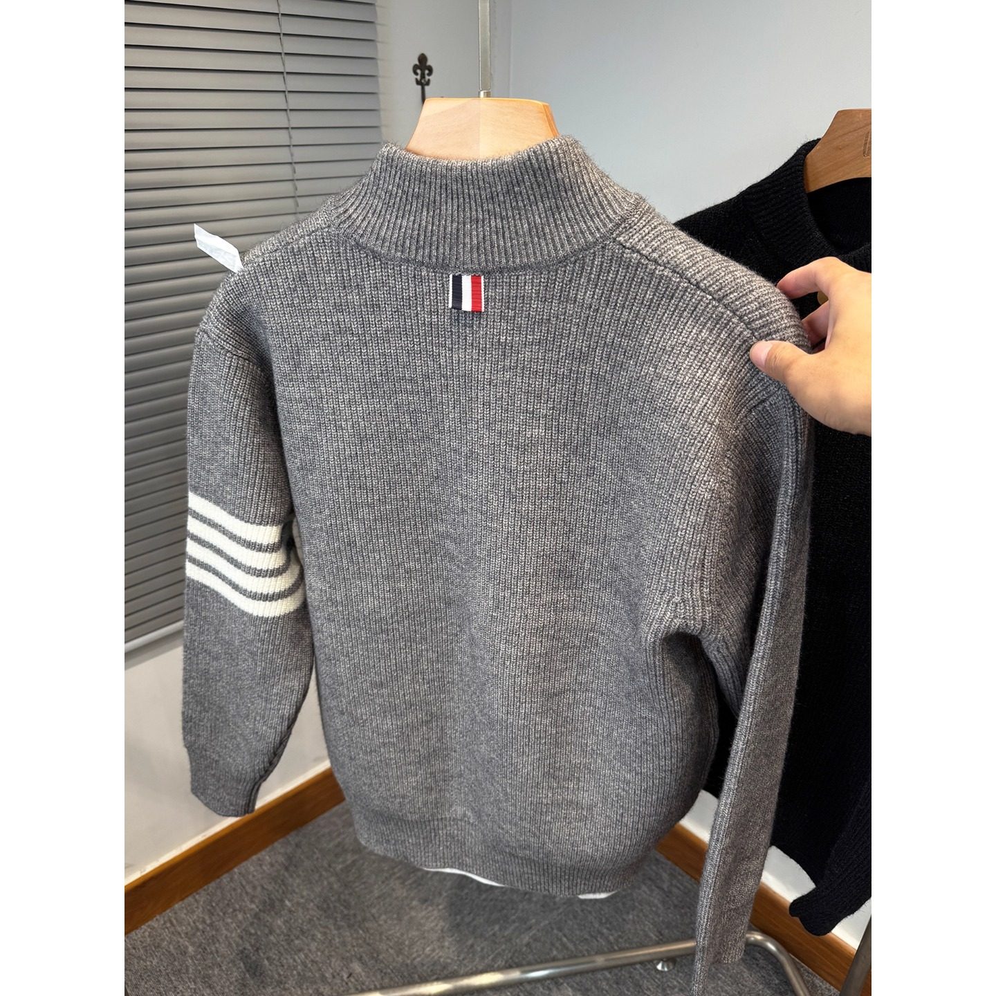 品牌棒球领毛衣外套男装秋冬季加厚韩版休闲tb开衫男针织衫外搭潮,淘宝优惠券,粉丝福利购,淘宝优惠卷