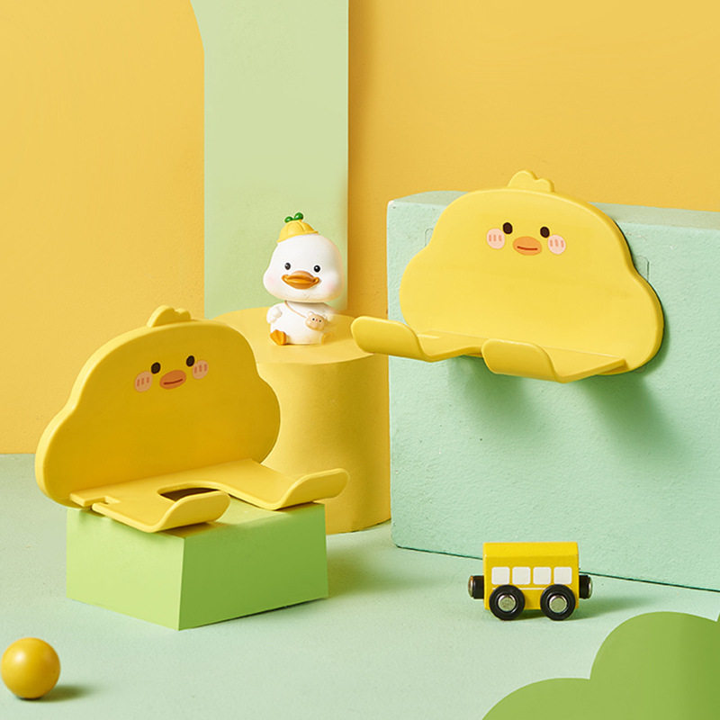 小黄鸭吹风机置物架免打孔壁挂式家用浴室卫生间电吹风架风筒支架,淘宝优惠券,粉丝福利购,淘宝优惠卷