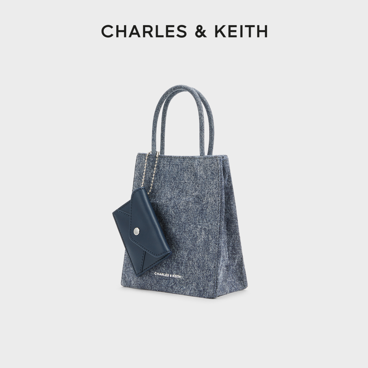 【520礼物】CHARLES&KEITH24夏新款CK2-30782347纸袋包褶皱托特包-图0