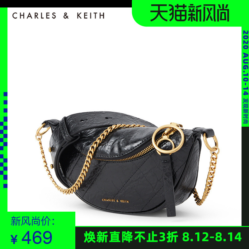 女士链条单肩斜挎包胸包 1 80150954 CK2 秋新品 KEITH2020 & CHARLES 女士链条单肩斜挎包胸包 1 80150954 CK2 秋新品 KEITH2020 & CHARLES