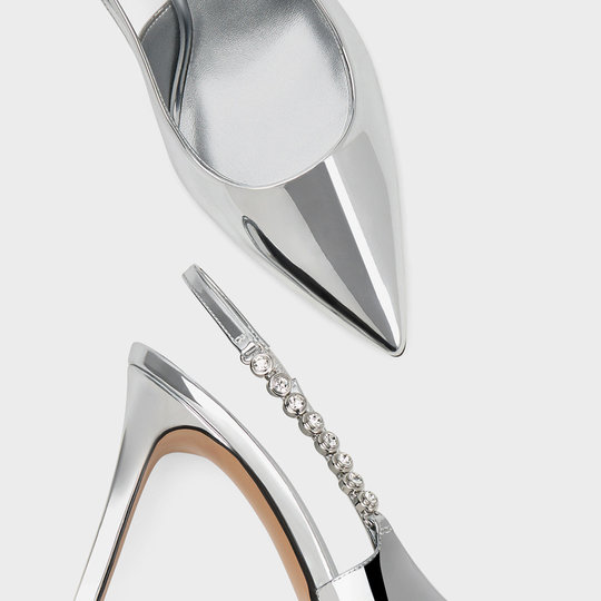 Chain pointy sandals CHARLES&KEITH