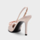 CHARLES&KEITH spring women's shoes CK1-60361556 satin bow pointed high heel sandals wedding shoes
