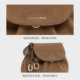 CHARLES&KEITH spring women's bag CK2-20671821-1 clamshell suede shoulder bag hanging piggy bag