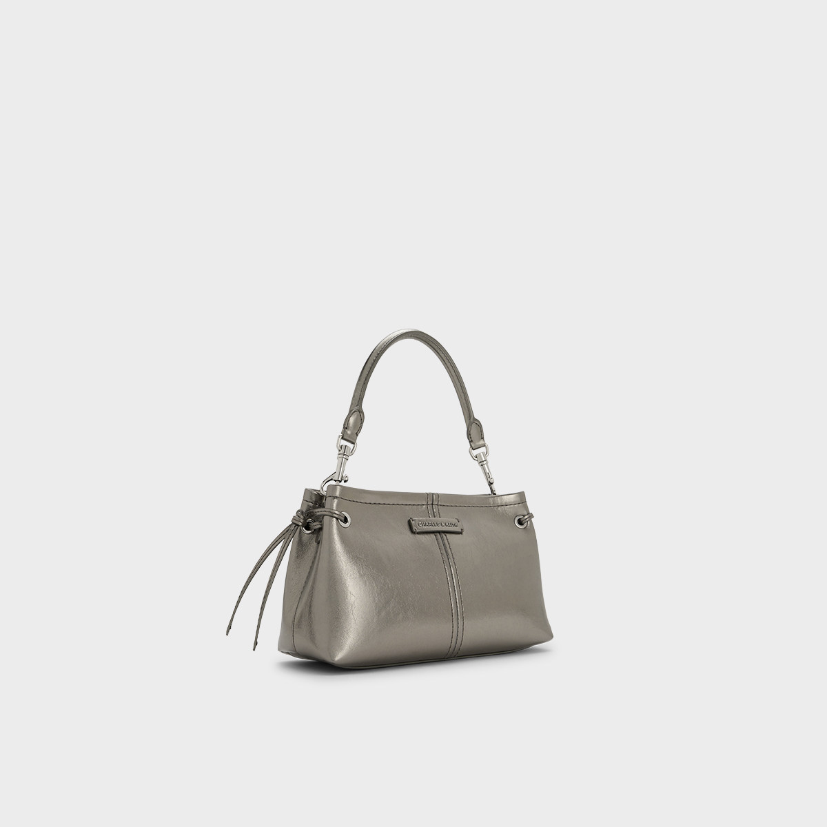 CHARLES&KEITH25秋季新款CK2-50671788复古简约手提小方包斜挎包,淘宝优惠券,粉丝福利购,淘宝优惠卷