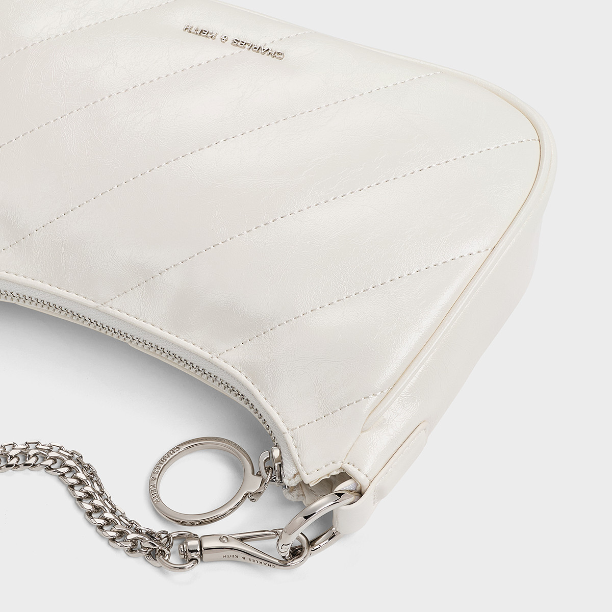 CHARLES&KEITH25冬新款CK2-80151347-3多背法链条腋下包斜挎包女,淘宝优惠券,粉丝福利购,淘宝优惠卷