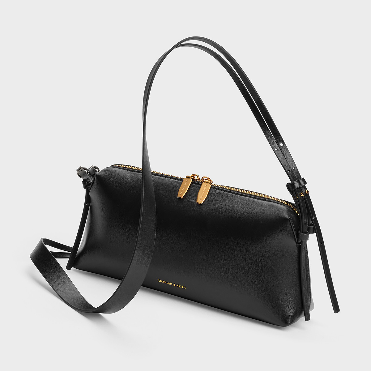 CHARLES&KEITH25冬新款CK2-20671810双肩带简约大容量单肩腋下包,淘宝优惠券,粉丝福利购,淘宝优惠卷