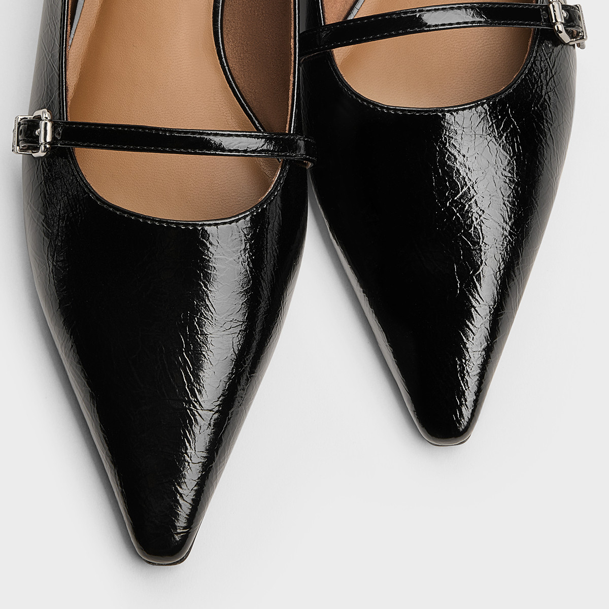 CHARLES&KEITH26春新款CK1-70381185一字带尖头平底玛丽珍鞋单鞋,淘宝优惠券,粉丝福利购,淘宝优惠卷