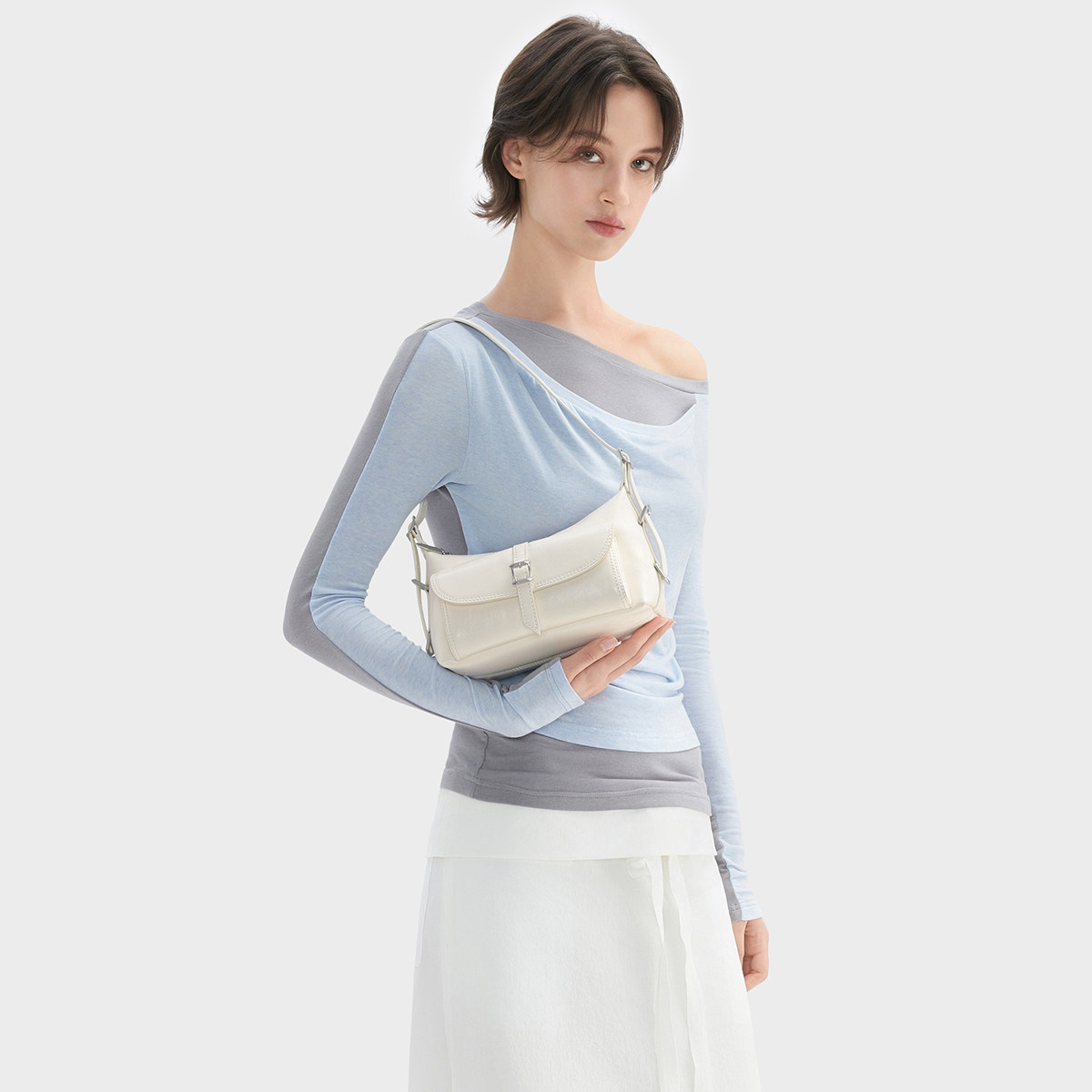 [新年礼物]CHARLES&KEITH女包CK2-20782621复古油蜡皮单肩腋下包,淘宝优惠券,粉丝福利购,淘宝优惠卷