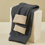 Бархатные удерживающие тепло флисовые штаны, бархатное зимнее термобелье, увеличенная толщина, большой размер