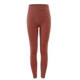 Удерживающие тепло штаны, бархатное зимнее шерстяное термобелье, высокая талия, в обтяжку