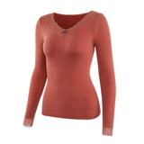 Удерживающее тепло флисовое кружевное нижнее белье, шелковый приятный телу свитер, зимнее термобелье, увеличенная толщина, в обтяжку