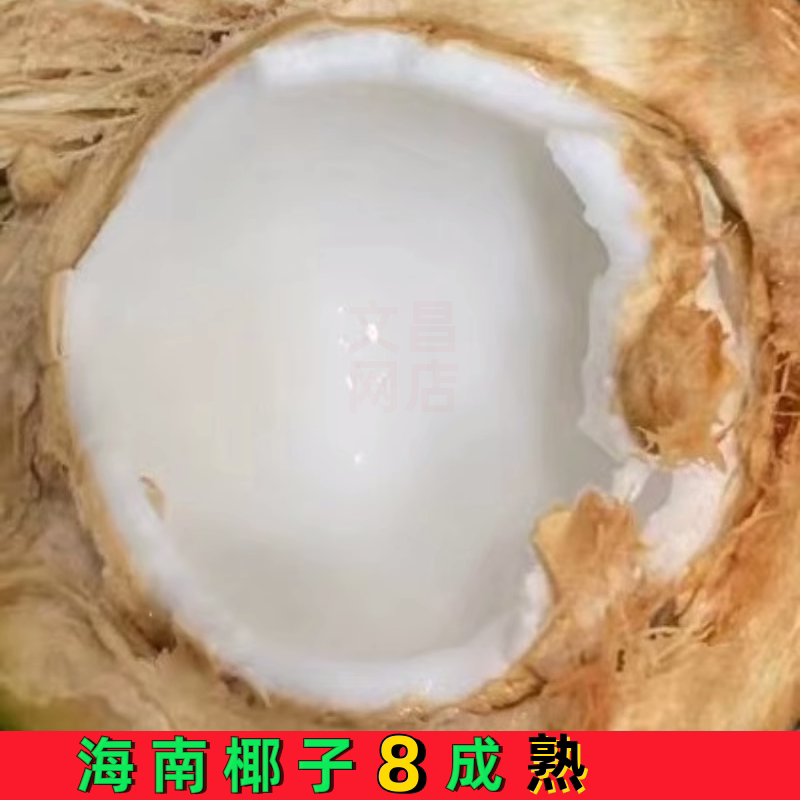 新鲜椰青海南正宗椰子牛奶椰皇煲老黑鸡汤孕妇水果汁水多整箱9个