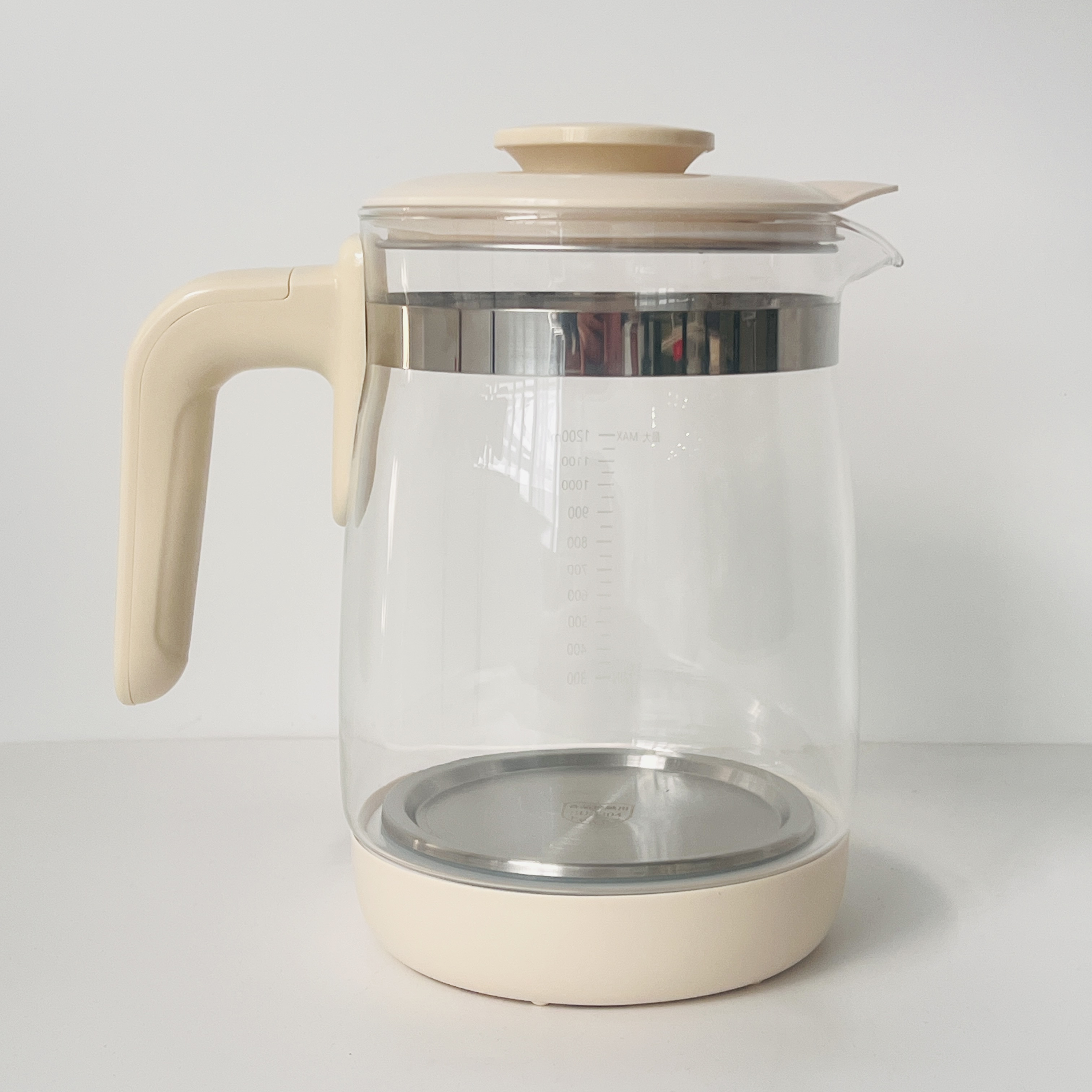 1200ML水壶配件调奶器加热水壶婴儿恒温壶玻璃通用单壶养生壶身 - 图1