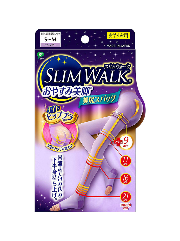 slimwalk睡眠袜女冬强压力美腿袜 slimwalk短袜/打底袜/丝袜/美腿袜
