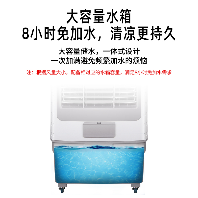 夏新空调扇小型冷风机制冷家用水冷风扇商用工业水冷加水冷气空调高清大图