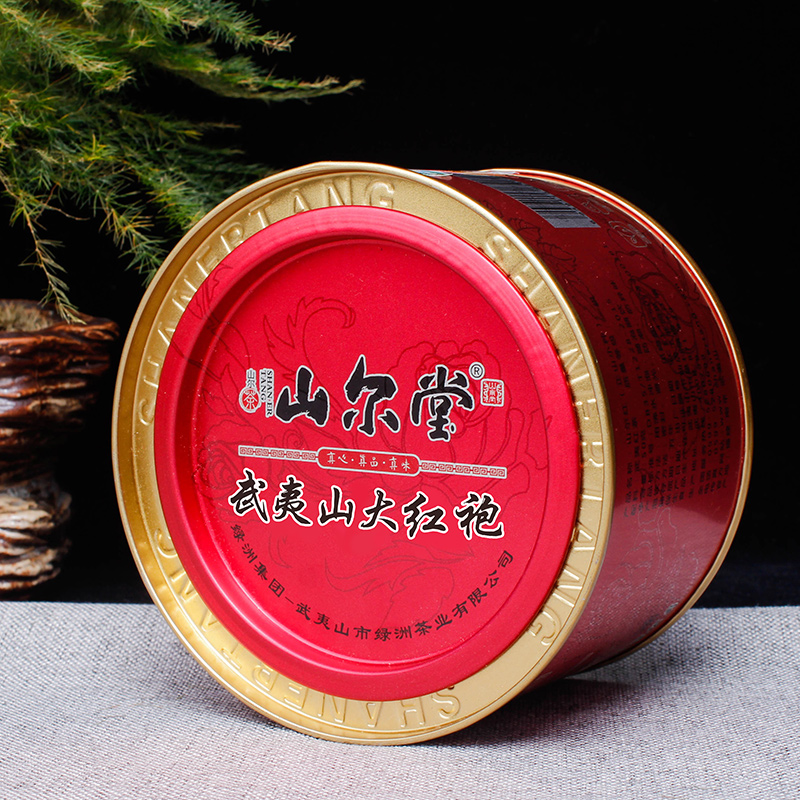 山尔堂大红袍武夷山岩茶茶叶罐装散装自饮醇香型乌龙茶50克装 - 图2