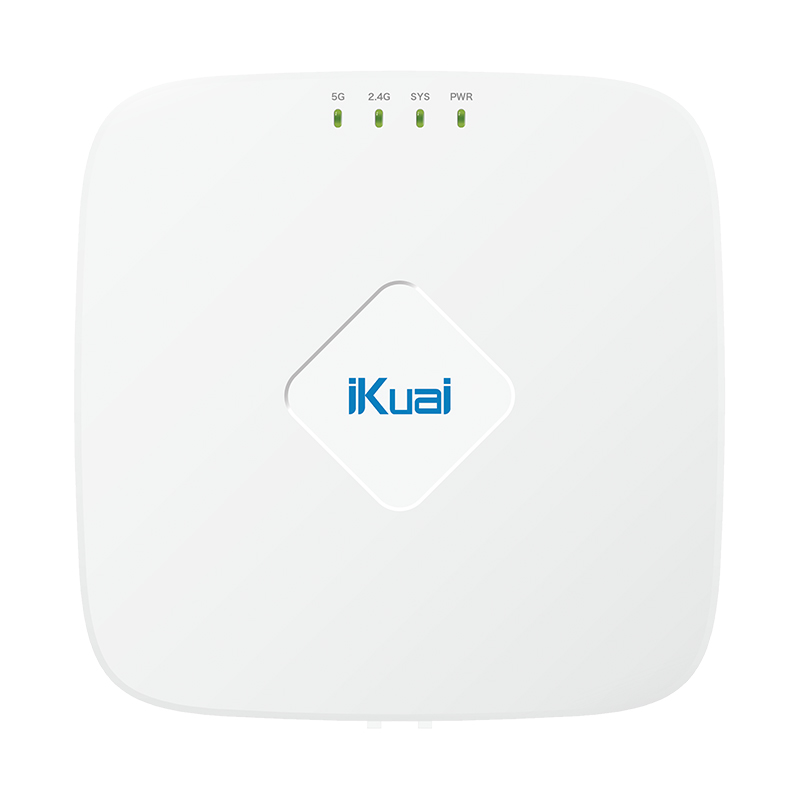 iKuai爱快吸顶ap千兆wifi5路由器2.5g双频全屋无线wifi覆盖acap组网POE供电无缝漫游家用酒店企业厂房H17 - 图0