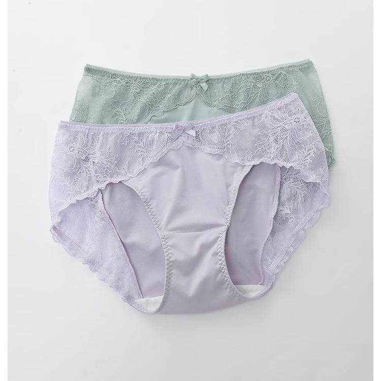 安莉芳旗下E-BRA拼接花藤蕾丝中腰三角裤女士包臀透气内裤KP00053,淘宝优惠券,粉丝福利购,淘宝优惠卷