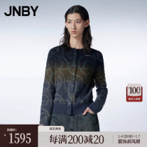 (Mall same section) JNBY Jiangnan Boucoat 23 Winter New Notes Mahai Fur Knit Cardiovert 5N0311890