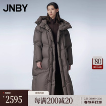 (Mall the same section) JNBY Jiangnan Boucoat 23 Winter Long Down Jacket with Thickened Female 5NBC13180