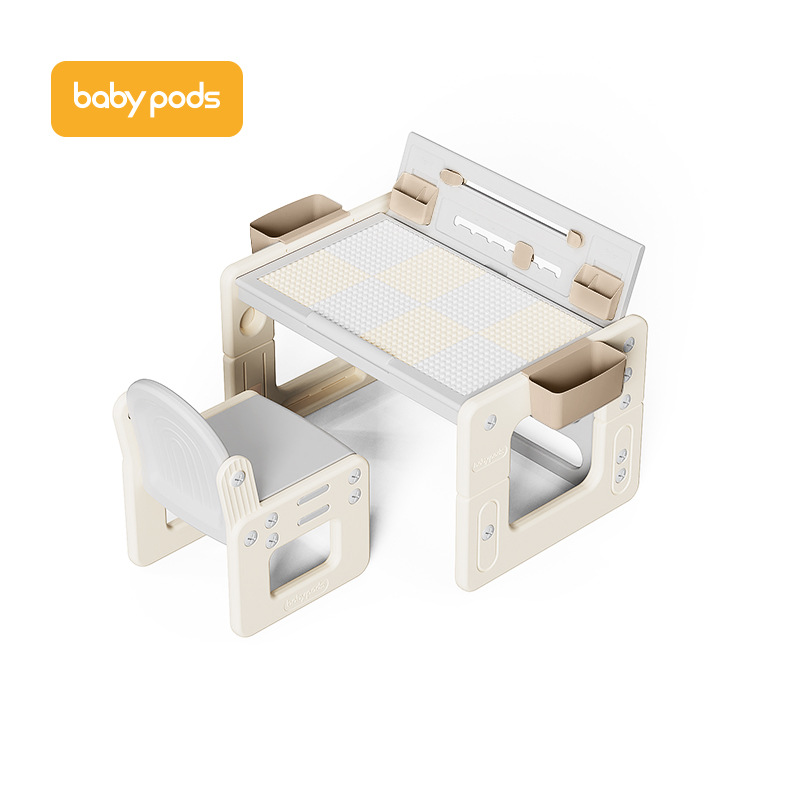 Babypods children's table and chair liftable writing and painting table