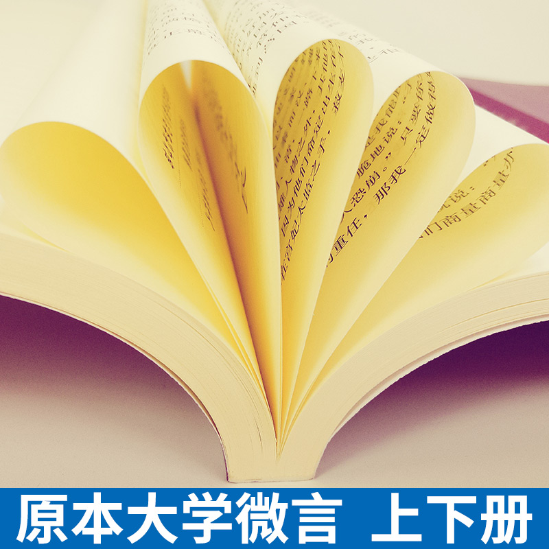 【8~9成新】现货正版 原本大学微言(上下)南怀瑾著 揭示原本大学所包含的微言大义 中国古代哲学智慧 书籍精读详解 大中庸论语孟子 - 图2