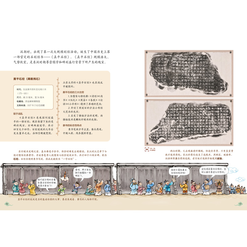 现货正版 刻在石头上的中华五千年（全6册）西安碑林博物馆专门为孩子打造的中国历史文化读本 天地出版社 9787545572940 - 图3