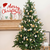 Christmas Scene Placement Decorations Props Room Christmas Tree Interior Decoration Small Pendants Colorful Christmas Ball Suits